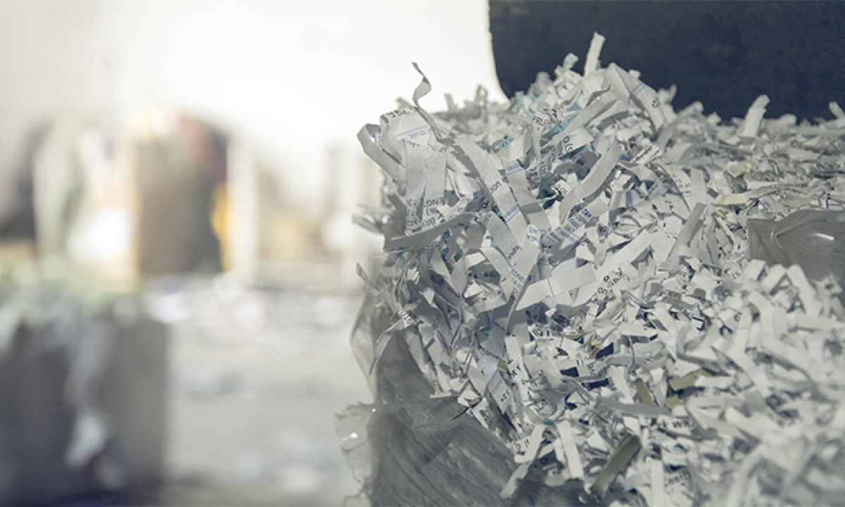 What certifications should a shredding company have
