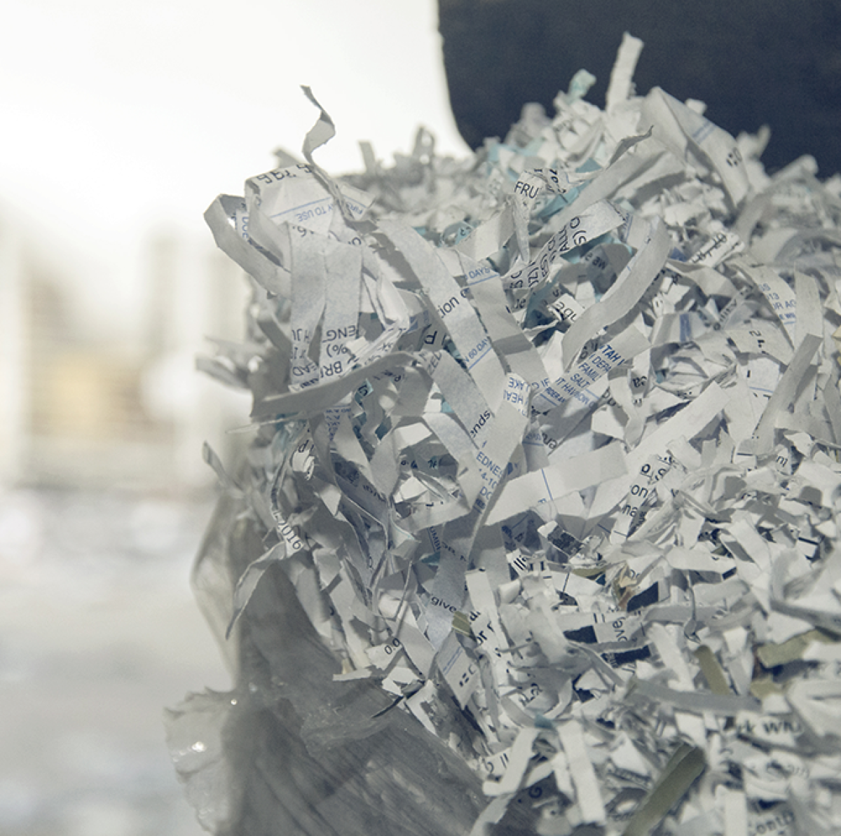 Off-site shredding services