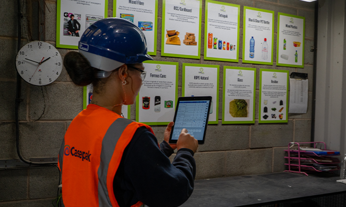 What digital waste tracking replaces 